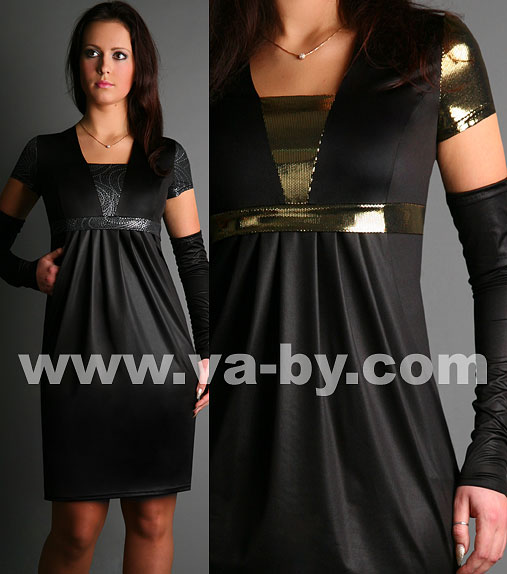 Платье "Черная Афина"