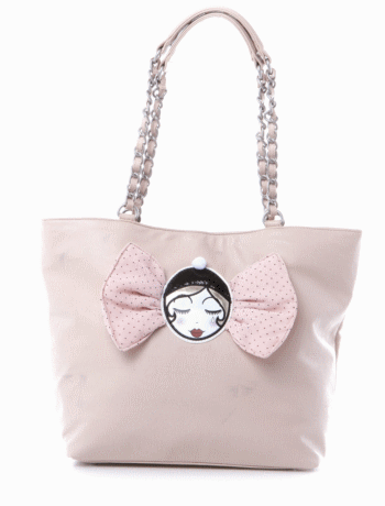  kolombine shopper pink